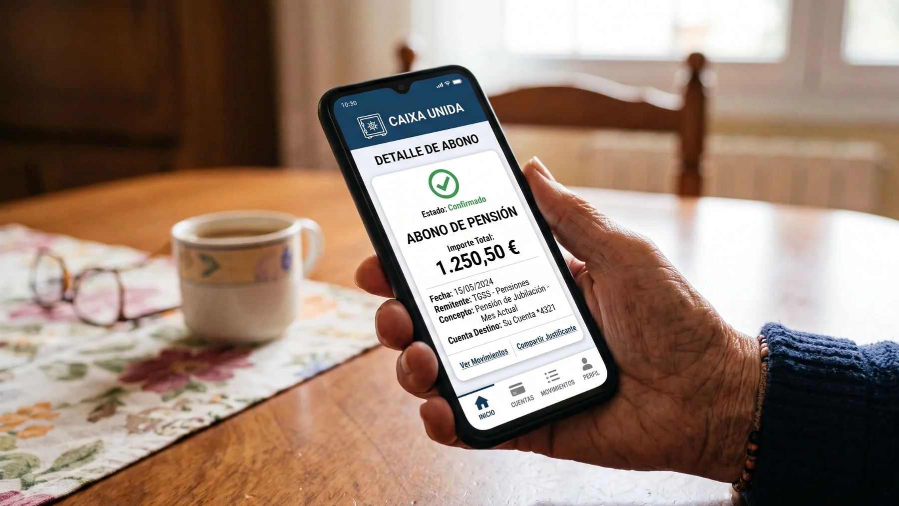 Pagament de la pensió: Revisa els comptes | Tràmits ™