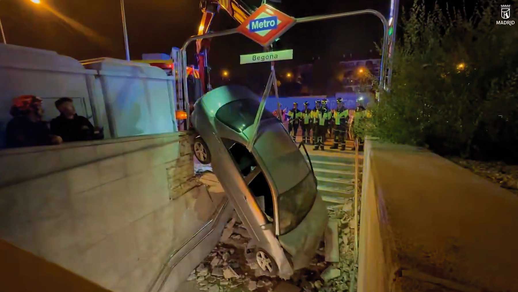 Accident de trànsit a la Castellana: un cot | Tràmits ™