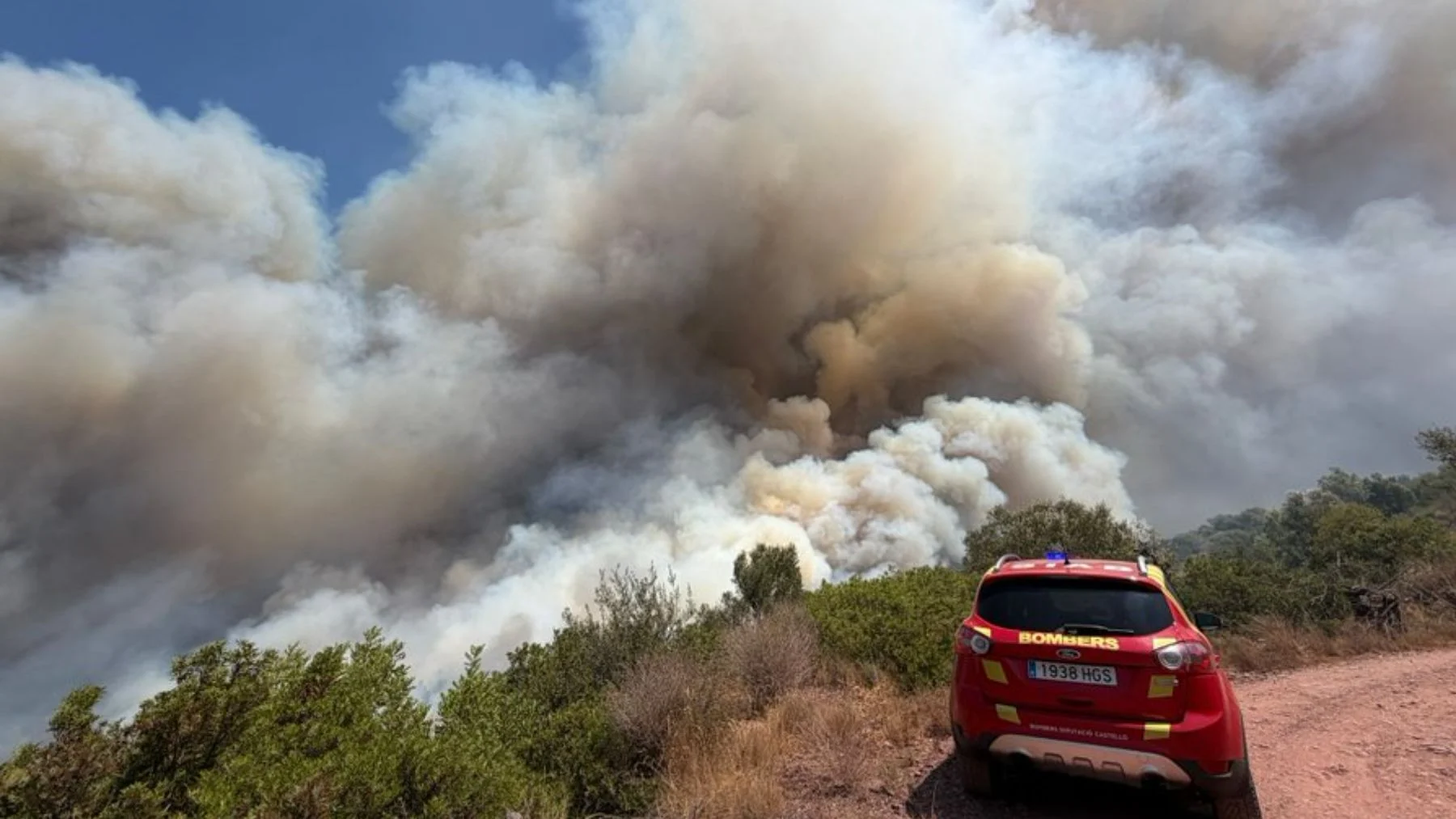 Incendi forestal a Vall d'Uxó | Tràmits ™